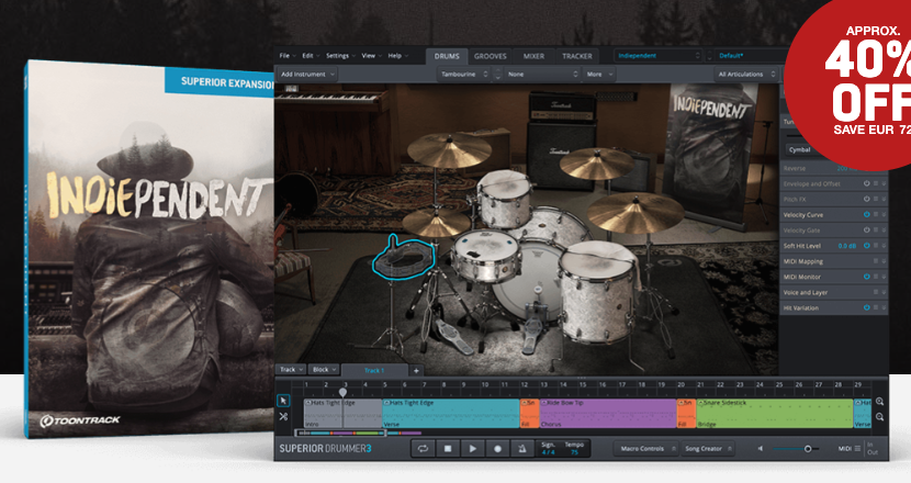 Toontrack Indiependent SDX